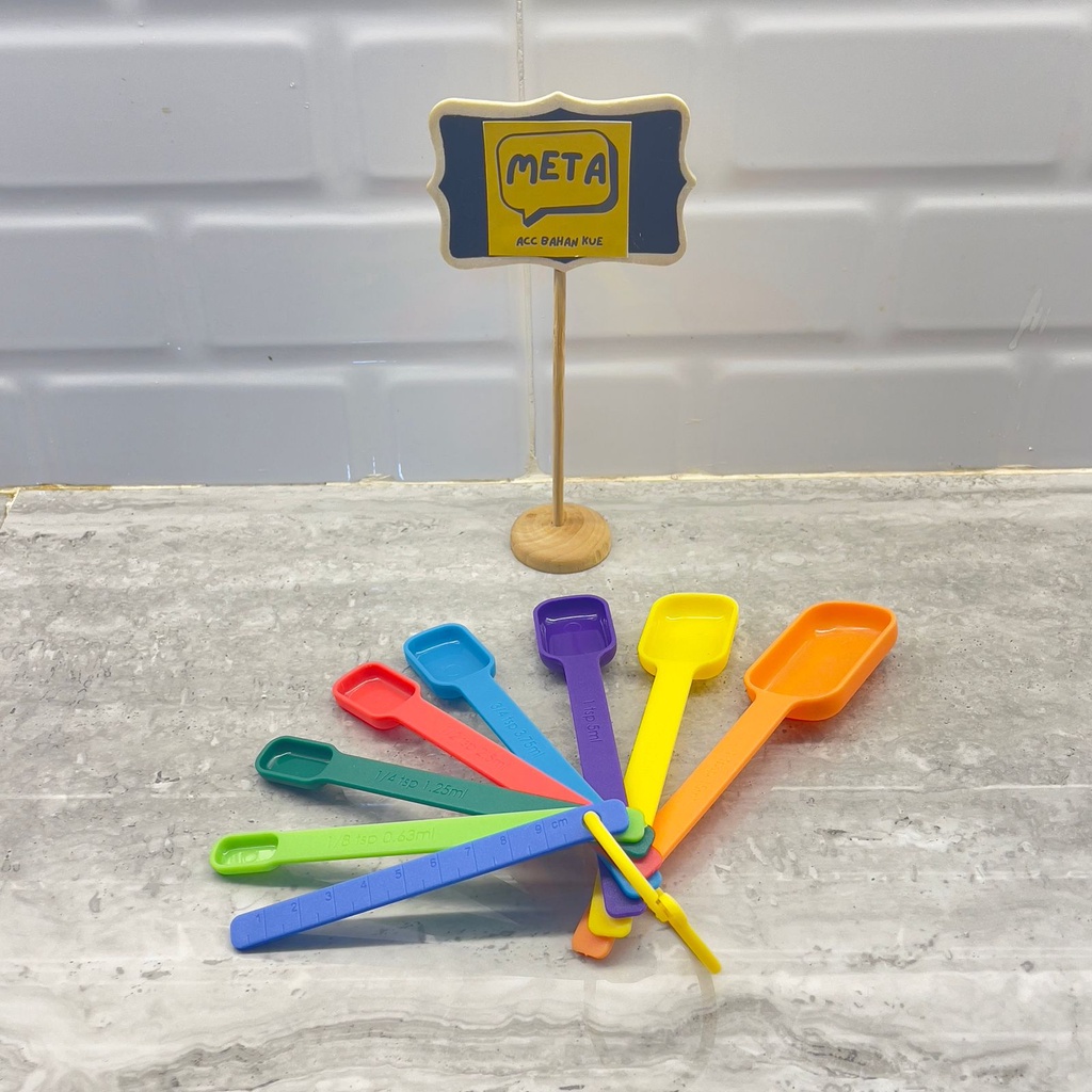 5 PCS SENDOK TAKAR UKUR MEASURING SPOON / SENDOK TAKAR / SENDOK TAKAR 1ML
