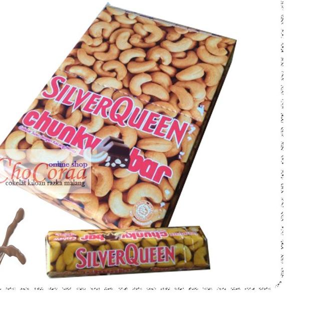 

limited Edition✔️Silverqueen Chunky bar 33 g kemasan box|RA3