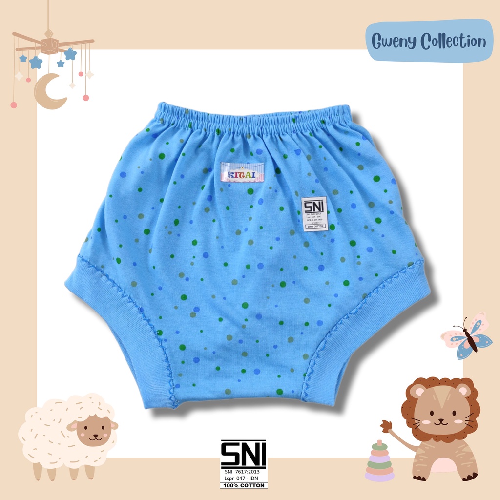 CELANA POP ANAK CELANA KODOK / PENDEK BAYI CELANA SEGITIGA BAYI MOTIF POLKA WARNA / KXT