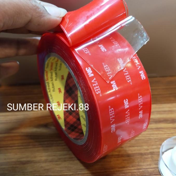 

3M Double tape VHB 4910 Clear- Perekat 3M Original Doble tip 10mmx3M