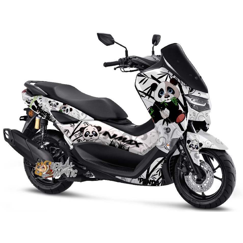 DEcal Nmax Sticker Full Body motor Yamaha N_max OLD ABS non ABS - NEW N NMAX - NMAX TURBO Panda