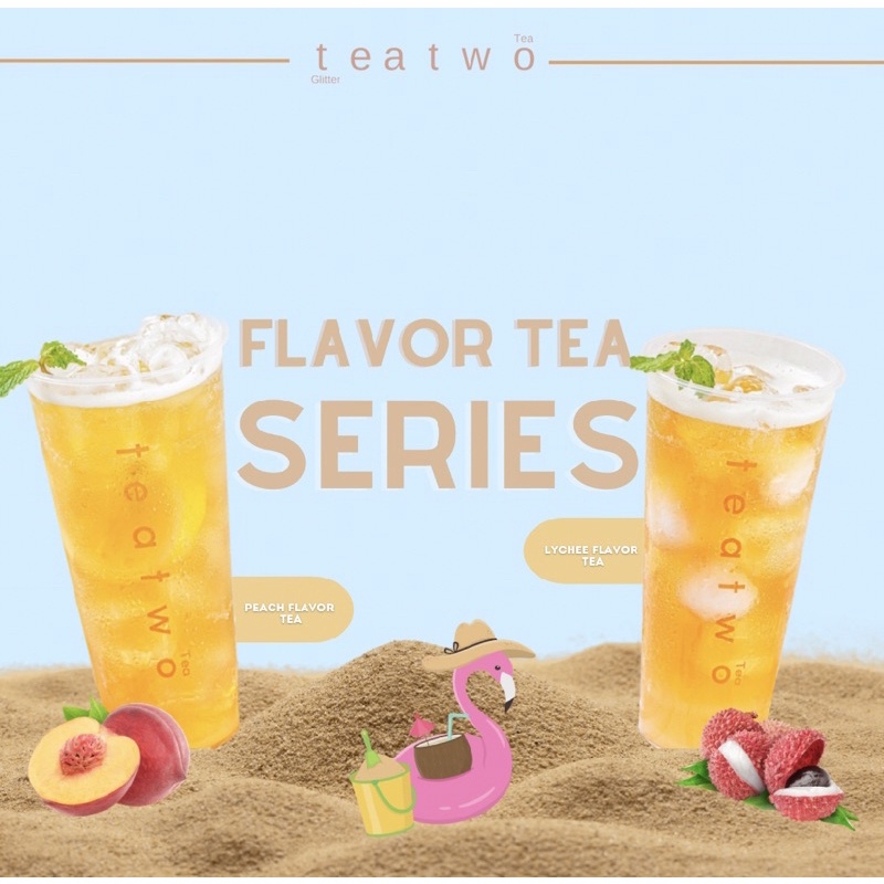 

teatwo leci dan peach flavour tea