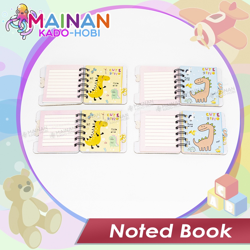 STATIONERY PERLENGKAPAN ALAT TULIS RING SPIRAL BOOK BUKU MEMO NOTED CATETAN