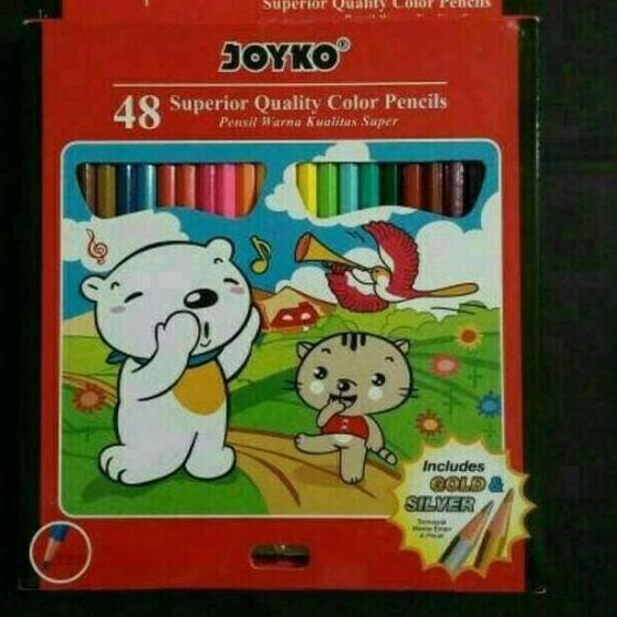 

═╬═ Pensil Warna Joyko 48 Warna Color Pencil Joyko