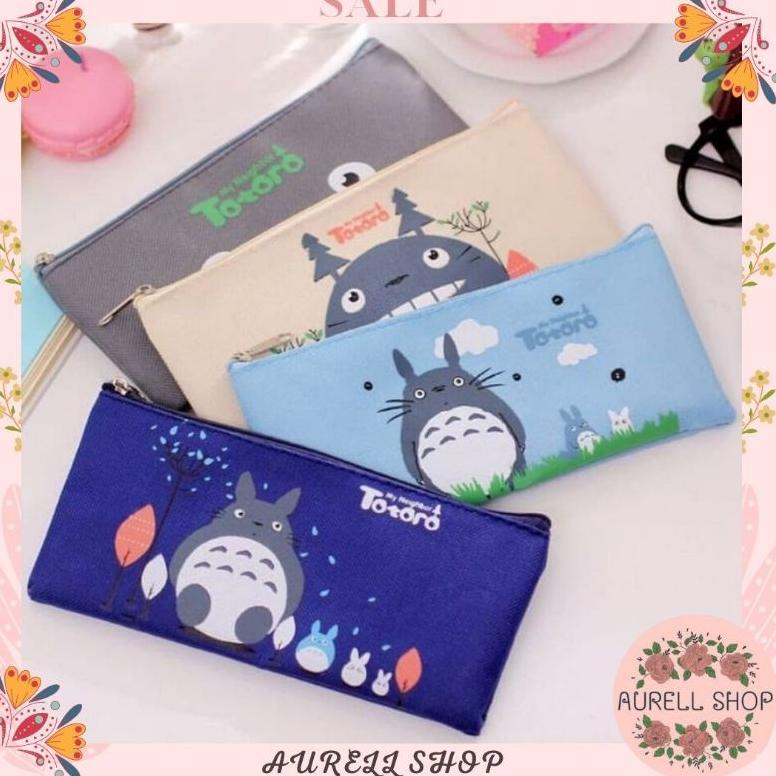 

➮ (COD)Kotak Pensil Kain / Pencil Case Totoro