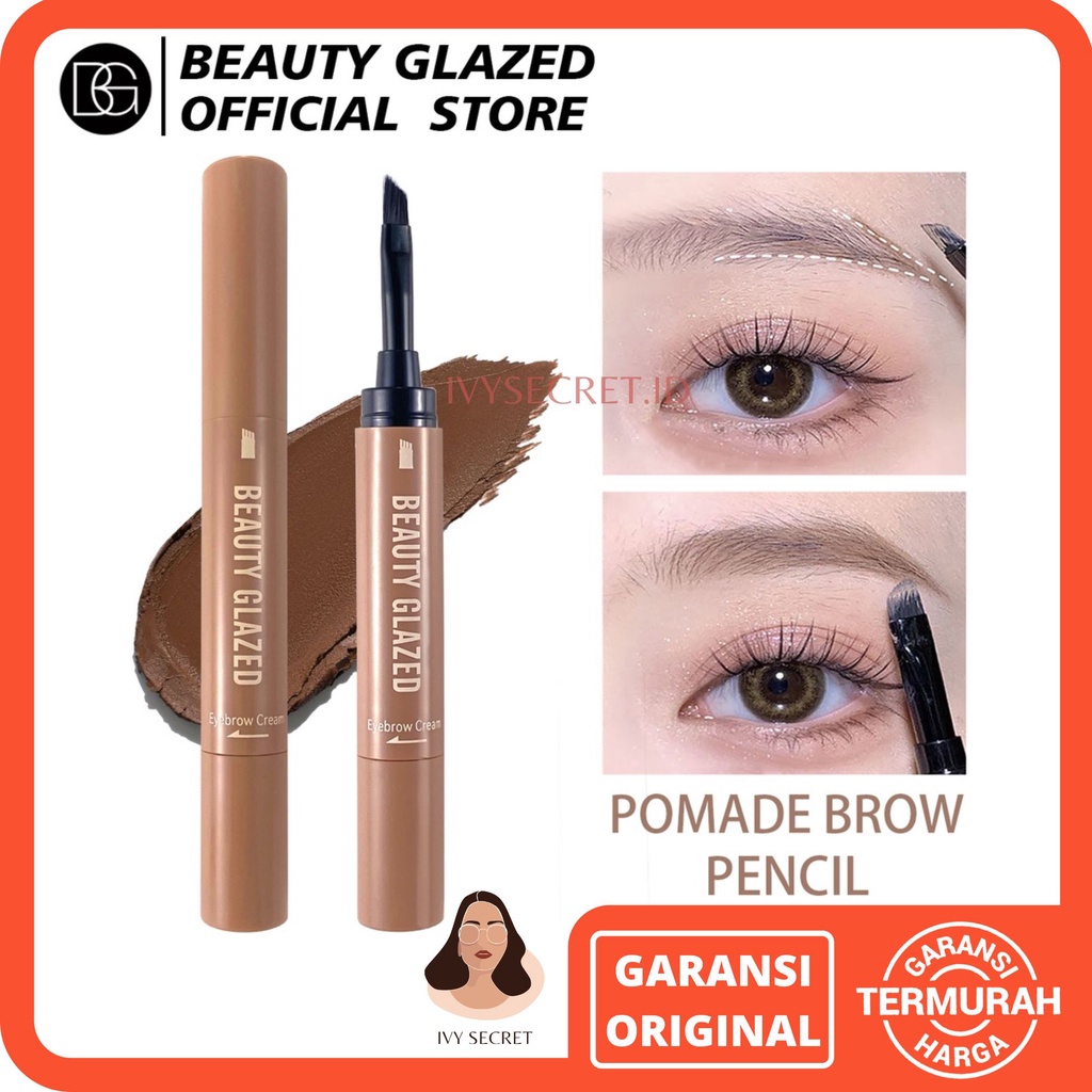 Beauty Glazed Eyebrow Smooth Hold Color 2IN1 Beauty Glazed Eyebrow Gel Beauty Glazed Eyebrow Beauty Glazed Eyebrow Cream Beauty Glazed Eyebrow Pomade Beauty Glazed Pomade Alis Beauty Glazed Brow Pomade Beauty Glazed