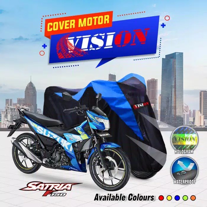 BODY COVER MOTOR SATRIA SONIC SMASH SUPRA X REVO SARUNG MOTOR ANTI AIR