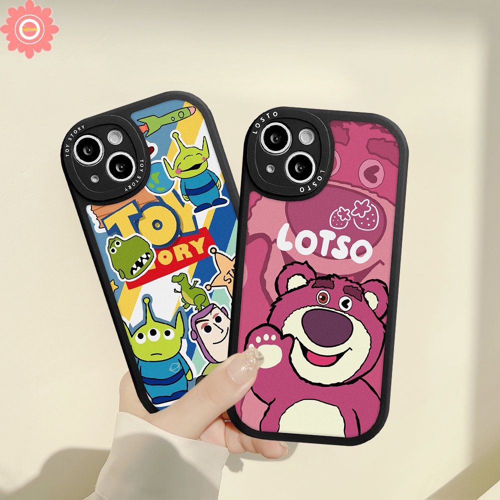 Redmi Note10 8 9 10s 10Pro 9Pro 9s 11 11s Redmi 12C 10 9A 9T 9 9C 10C 10A POCO M3 POCO X3 NFC Pro Mi 12 11 Lite 11T Cute Strawberry Bear Manyo Toy Story Soft Case