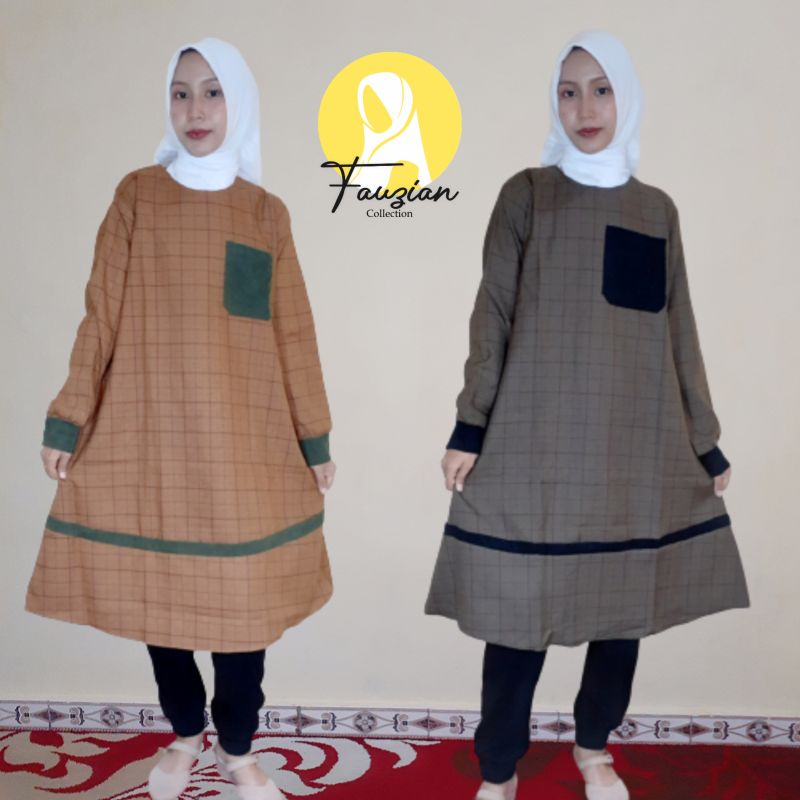 Tunik Flanel LD 98 & LD 100