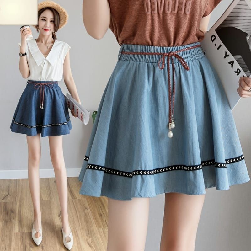 JCMP - 503 Rok Denim Import * / Rok Mini Wanita Terbaru Kekinian