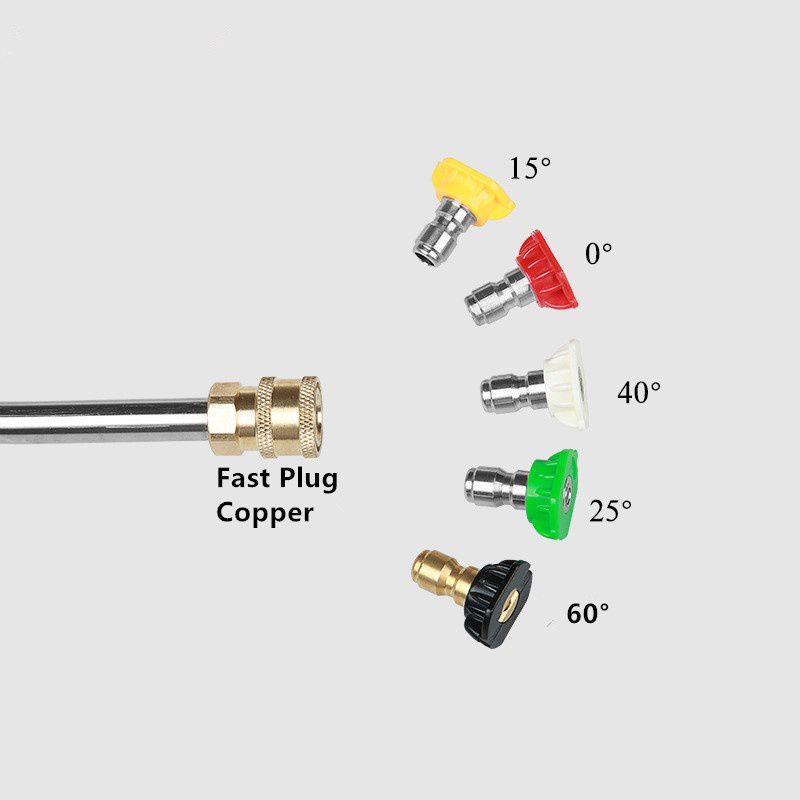 KIT NOZZLE SPRAY GUN | KEPALA QUICK RELEASE JET WASHER CLEANER