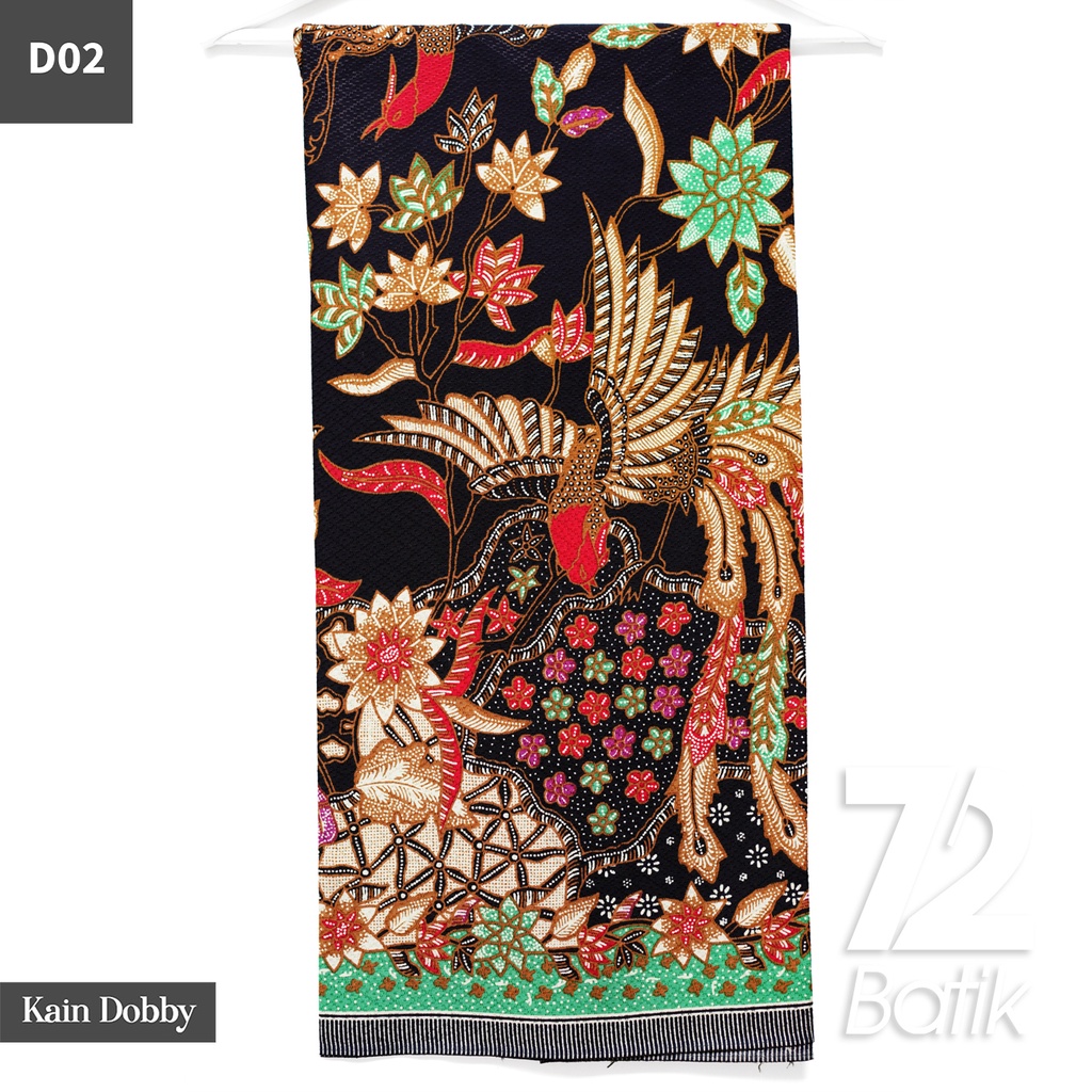 KAIN BATIK PREMIUM Dobby Motif Burung Cendrawasih Warna Kuning 722953 Cap 72 Jarik Jarit Samping Kebat Panjang Batik Dobby Modern Premium Bahan Seragam Batik Pernikahan Kantor Keluarga Murah Kamen Jadi Batik Bali Lembaran