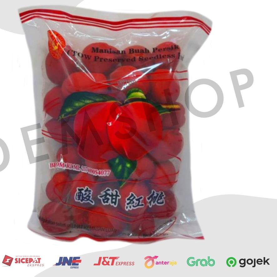 

Oke Price CHEN LIANG JI MANISAN BUAH PERSIK 500GR (TOW PRESERVED SEEDLESS PEACH) RR4...