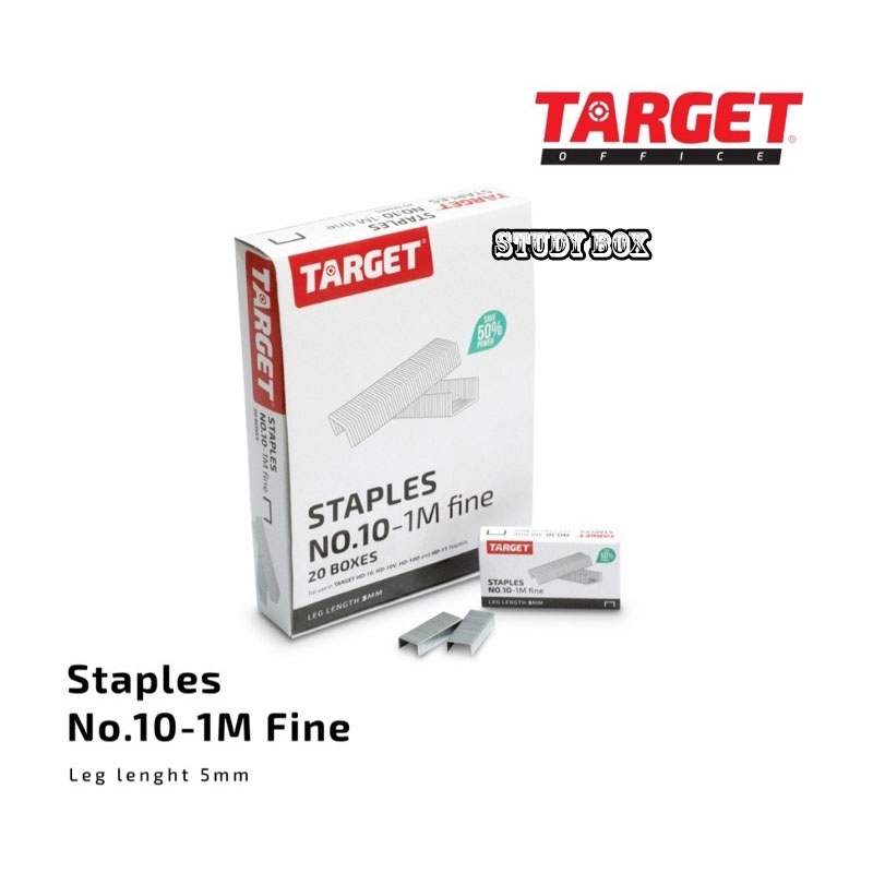 

ISI STAPLES no 10 / isi staples TARGET no 10 / isi staples kecil / staples no.10