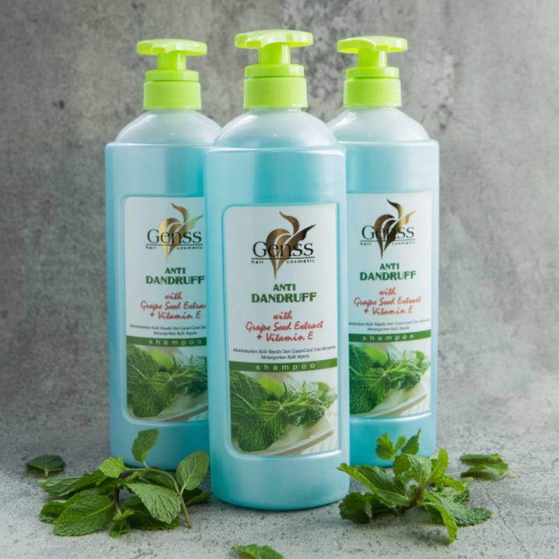 Shampoo Gens Anti Daandruff With Grape Seed Extract Anti Ketombe Dan Rambut Rontok