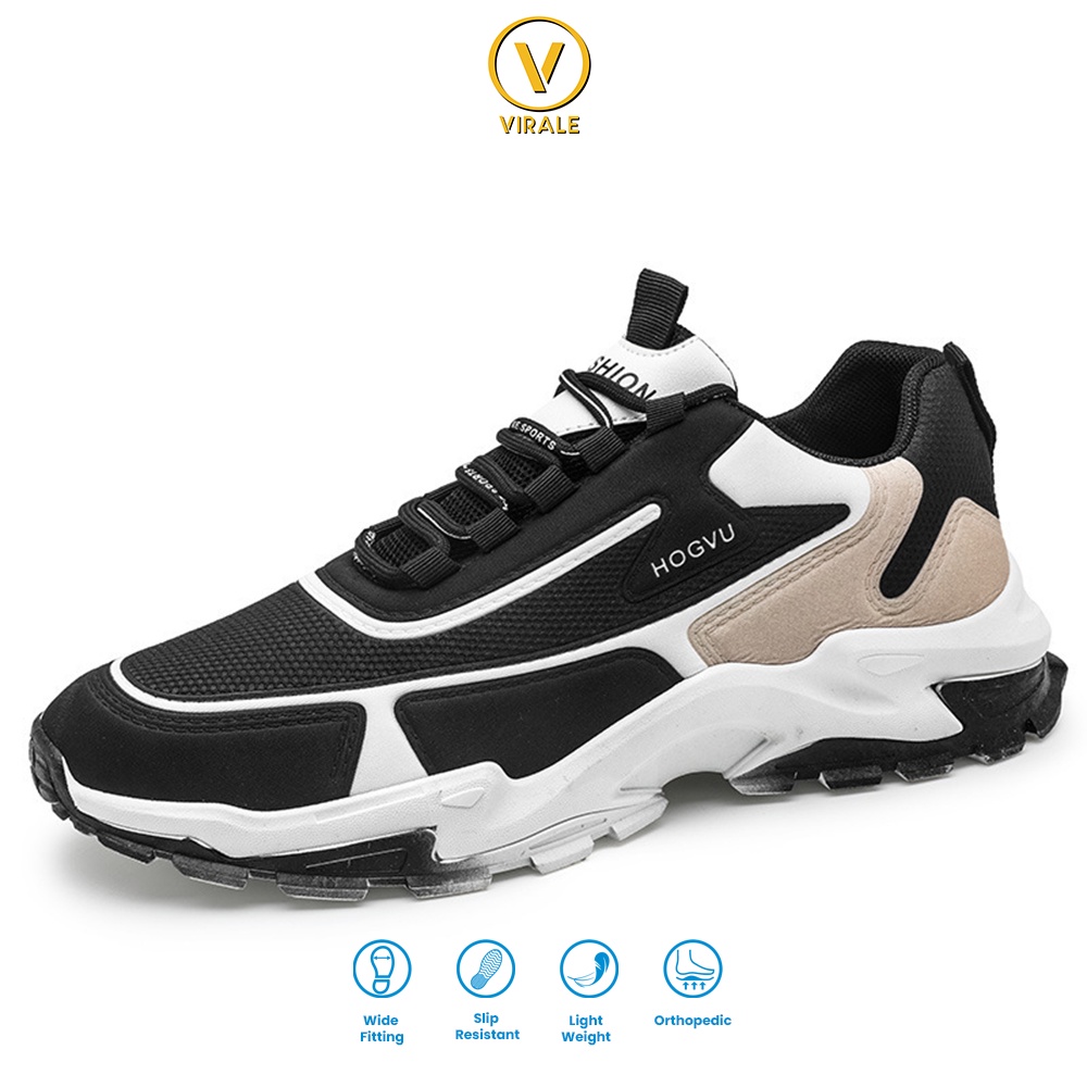 Sepatu Sneakers Running Olahraga Pria Sport Shoes Casual Mamojo Store ZETSU