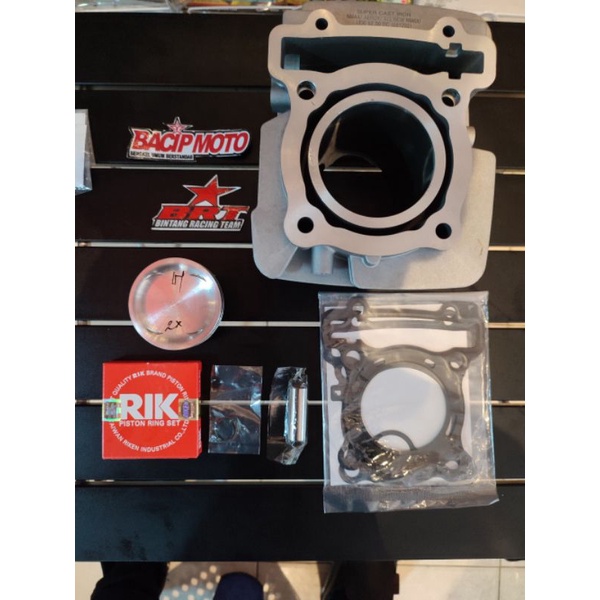 Blok piston 62 nmax/aerox/lexi casting double cooler