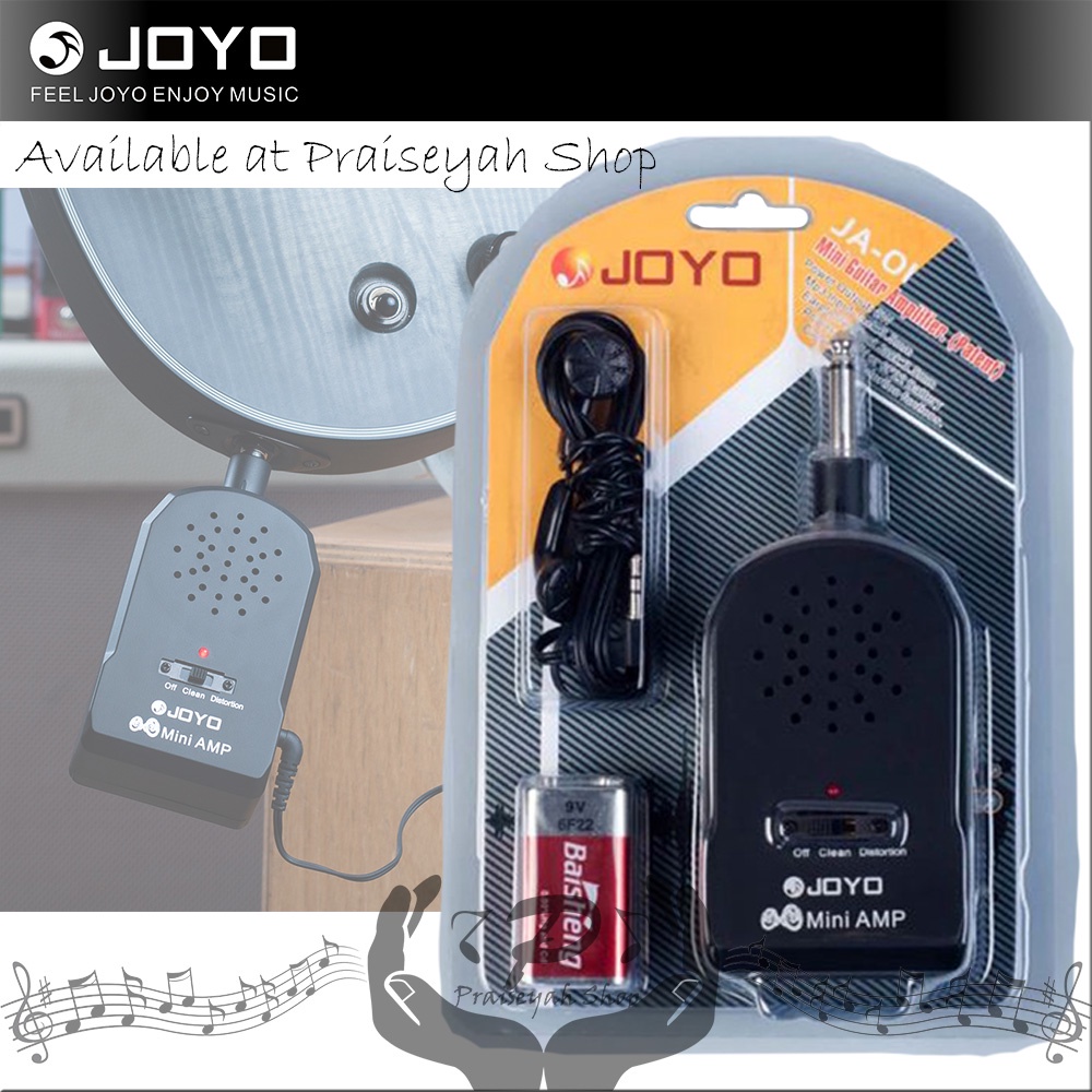 Joyo Gitar Mini Amplifier JA01 Plug Headphone Ampli Bass