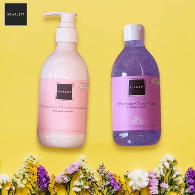 (BISA COD) PAKET SCARLETT 2 ITEM (LOTION & SHOWER SCRUB)