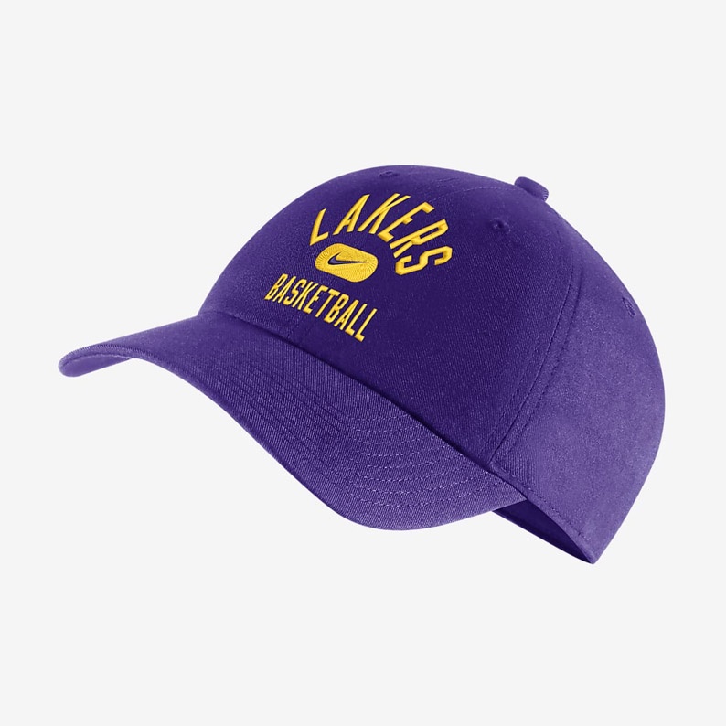 Topi Nike Heritage 86 NBA Basketball Los Angeles Lakers Cap Purple ORIGINAL