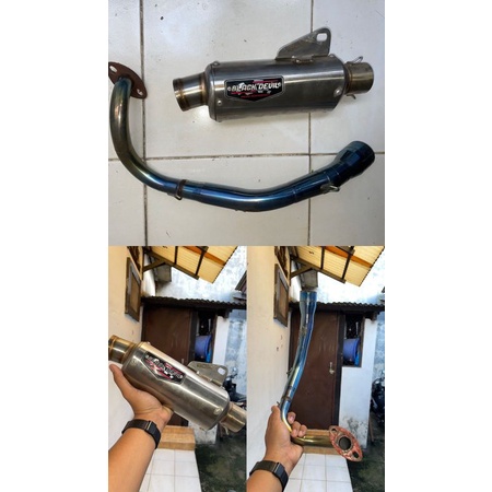 Knalpot racing Black Devil