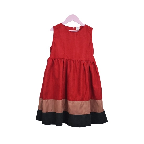 KALILA - ANINDITA Dress Kids Dress Baju Anak Perempuan Umur 2 - 6 Tahun / Bahan Baby Corduroy