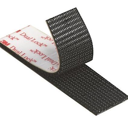 

3M Dual Lock Reclosable Fastener, Black 1 inch x 1 Meter