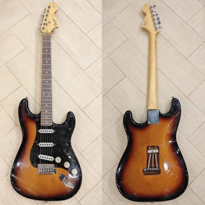 Guitar - Squier Stratocaster Affinity (Original) made in China tahun 2014