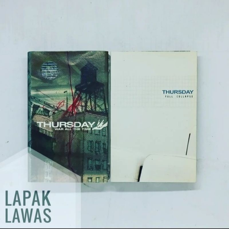 Kaset Thursday Paket 2 Album Bekas