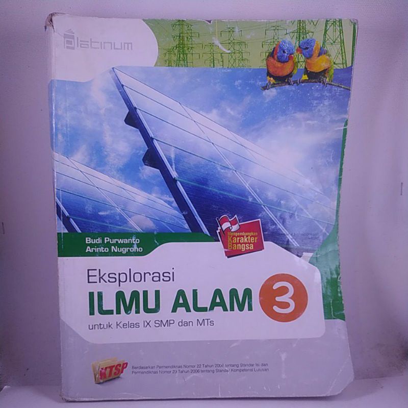 PLATINUM ILMU ALAM EKSPLORASI KELAS 9 IX SMP KTSP