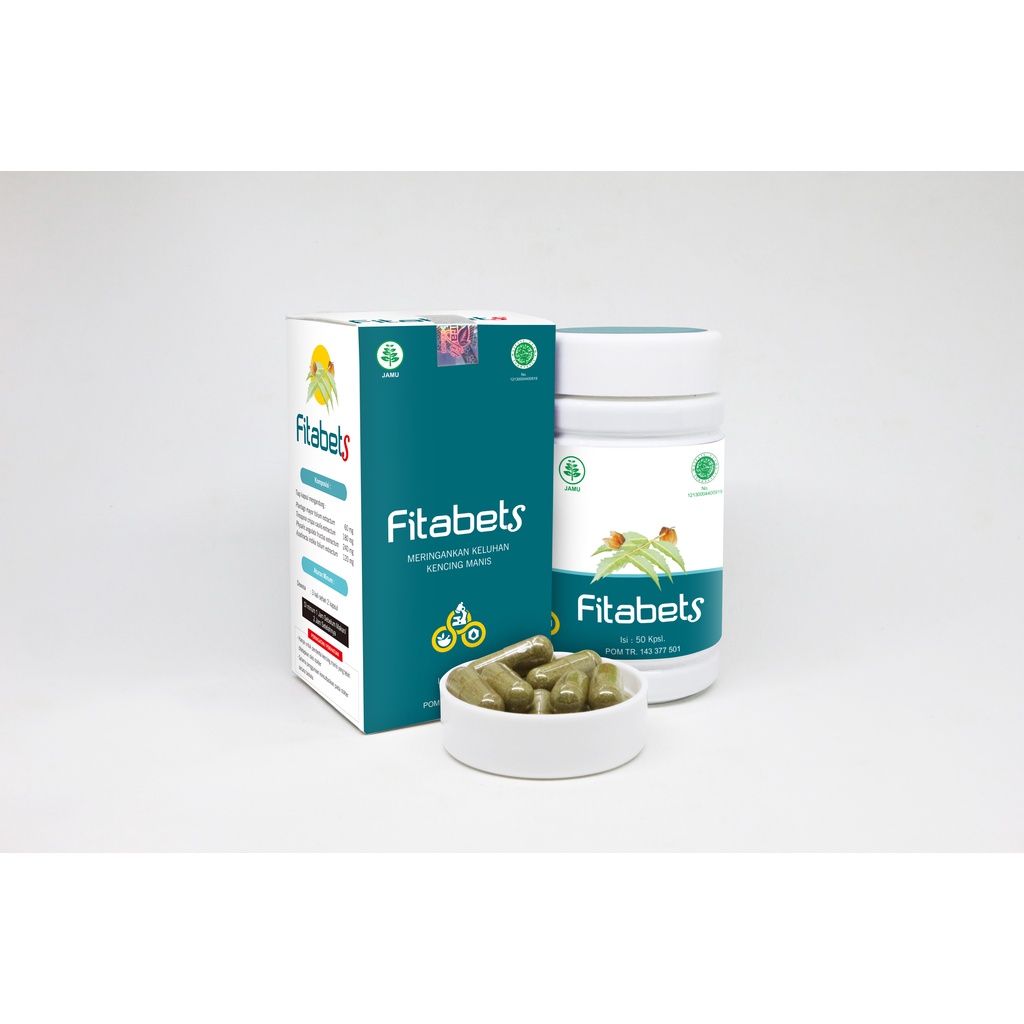 Obat Diabetes FITABETS 100% original asli herbal atasi kencing manis diabetes terbaik BPOM