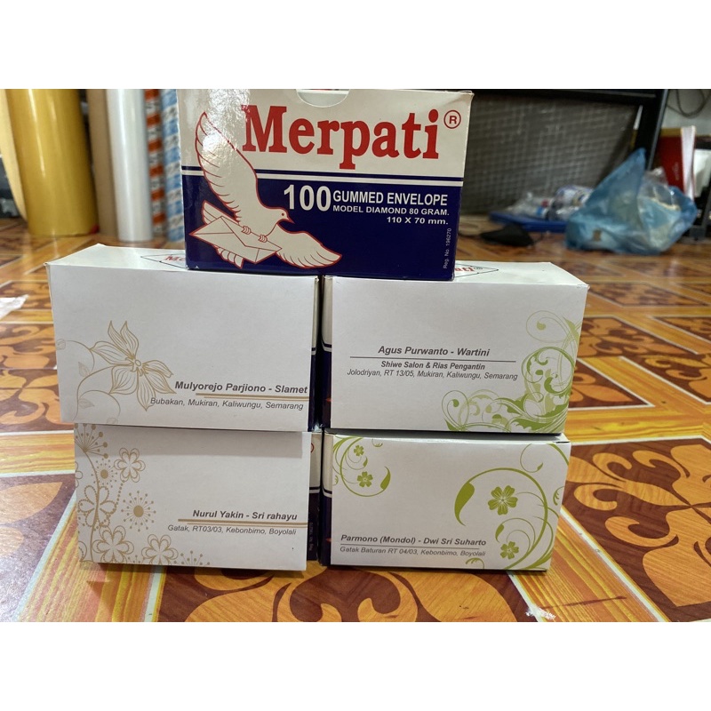 

Amplop Custom (isi 100pcs)