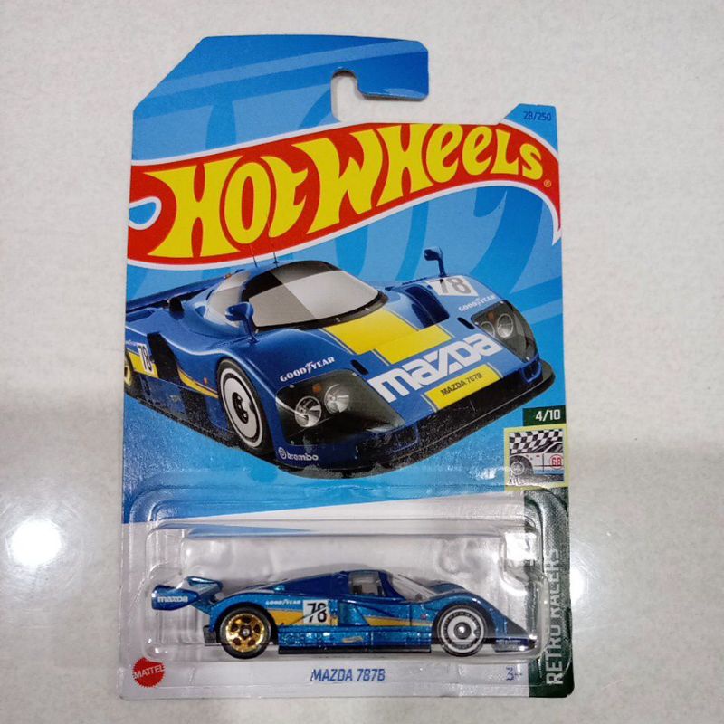 HOT WHEELS MAZDA 787B BIRU / HOT WHEELS TERBARU