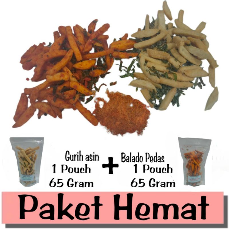 

Arjuna basreng daun jeruk paket hemat 2pcs original dan pedas