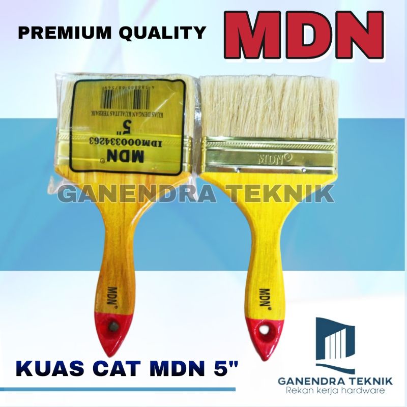 Jual Kuas Cat Mdn Lembut Tebal Original Ukuran Inch Shopee