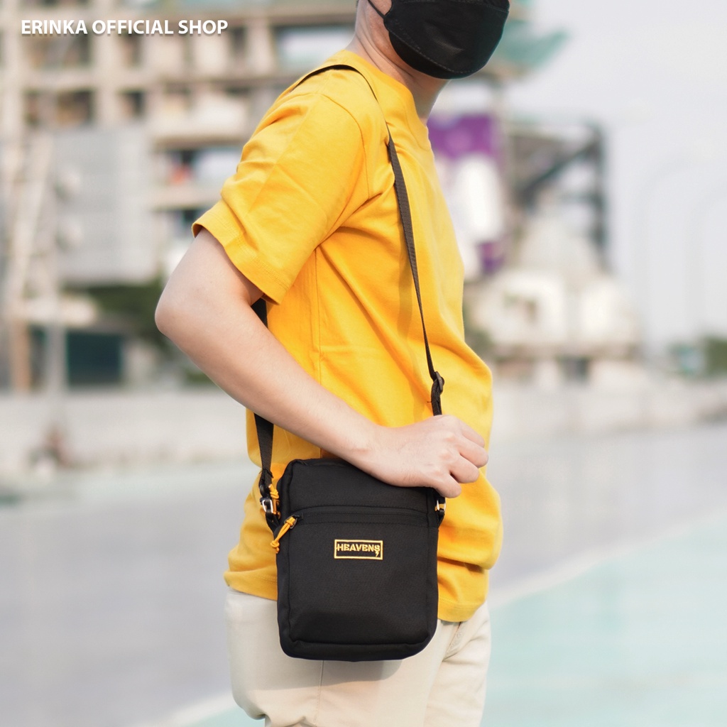 [HEAVENS X HEAVY.BAG] SLINGBAG ORIGINAL HEAVENS. TAS SELEMPANG . SLINGBAG HEAVENS . TAS PRIA HEAVEN . SLINGBAG MINI