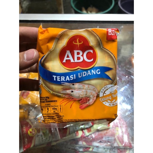 Jual Abc Terasi Udang Isi 20 X 4 2gr Terasi Udang Rebon Halal Shopee