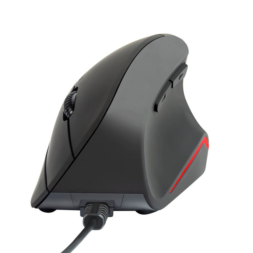 Mouse Vertikal Kabel Mouse Gaming Ergonomis DPI Adjustable 800-1200-1600 Mouse Kabel Untuk PC Laptop