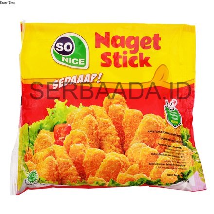 

SO NICE NAGET STICK/CHICKEN NUGGET STICK AYAM SO NICE SEDAP/Nugget Ayam Stick Sedap So Nice 250 gr - Nugget Ayam Stick Lezat dan Tinggi Protein/READY STOCK!!!!! HARGA PEDAGANG So nice chicken nugget stik 250gr nugget ayam