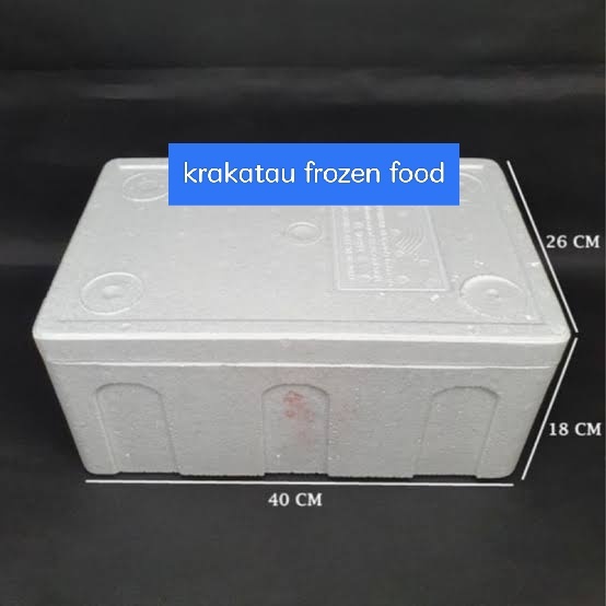 Sterofoam /kotak syrofoam size buah