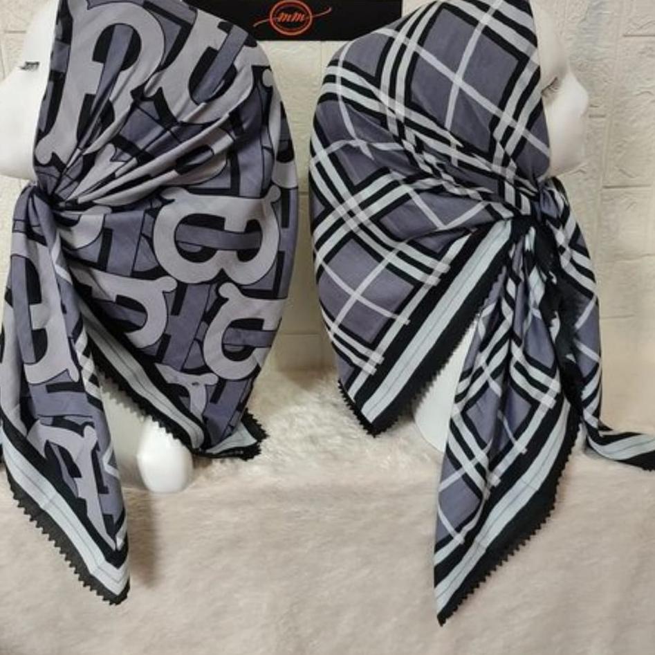 HIJAB DENAY SEGI EMPAT LASERCUT ORIGINAL / CUTSegi empat Voal motif premium hijab denay / Hijab segi