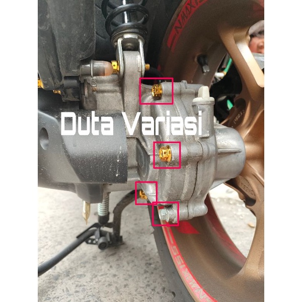 NACOM DV BAUT PEMBUANGAN OLI DAN BAUT CRANCASE NMAX NEW,AEROX