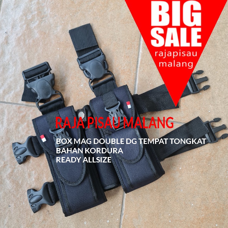 BOX MAGAZEN HITAM / BOX MAGASEN JATAH TNI / TAS MAGAZEN