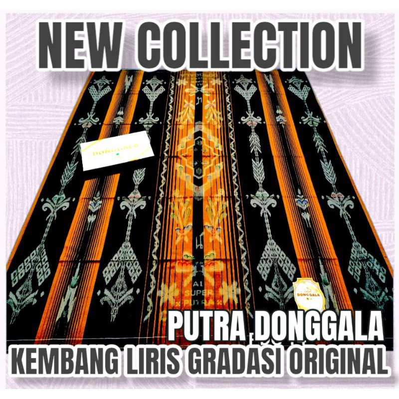 SARUNG DONGGALA PUTRA DONGGALA KATUN KEMBANG GRADASI TERBARU