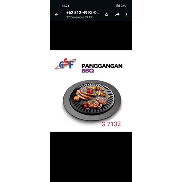 Alat panggang Bulat BBQ