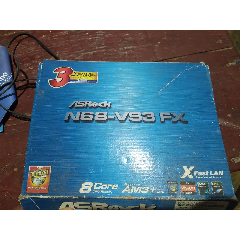Jual Motherboard N68-VS3 FX AM3/AM3+ (second/bekas) | Shopee Indonesia