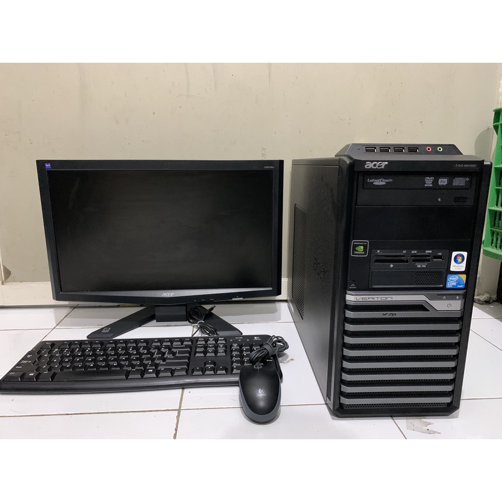 PAKET PC MONITOR 19&quot; MURAH BERGARANSI