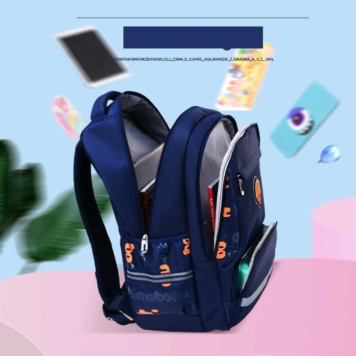 ( Mia ) TA017 Tas Ransel Anak Sekolah Impor / Tas Anti Air / Tas Punggung Anak / Tas Sekolah Import SD