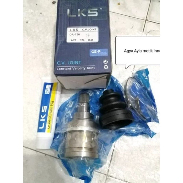 cv joint dalam agya ayla metik da726