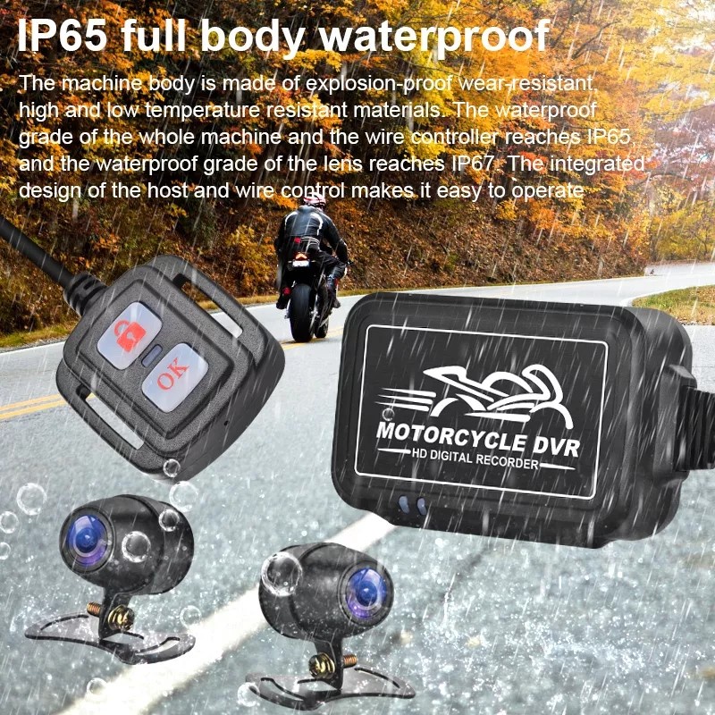 NA - KAMERA MOTOR GPS + WIFI WATERPROOF CAMERA DVR MOGE G5701